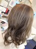 カット＋パーマ＋リタッチカラー（根元2cmまで）　￥15400⇒