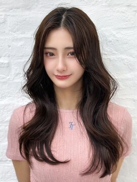 アマトウキョウ アユンチェ(AMA TOKYO×AYUNCHE) 前髪顔まわり韓国ヘアレイヤーカットサイドバンク2wayバンク韓国