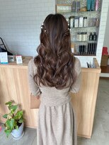 ヒトノワ(Hito.nowa)&nbsp;前撮りアレンジヘア【津田】