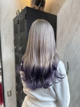 ヴァイス 渋谷店(VAICE) ハイトーンカラー/ホワイトシルバー/ラベンダー