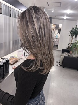 キング 枚方店(K!ng) 縮毛矯正髪質改善ハイライトレイヤーカット枚方美容室エクステ