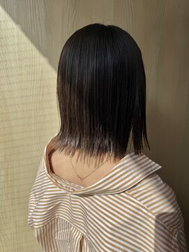 リファインド(REFINED) ワンレン外ハネボブ　鈴木伸也