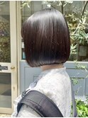 横浜タッセルボブショートボブ顔周りレイヤーカット韓国30代40代