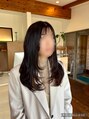 シュールセイン(sur scene)&nbsp;顔まわりレイヤーにチラッと見えるインナーカラー♪