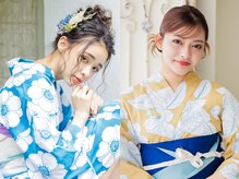ヘアセットサロンシャルメ 梅田店(Hair Make Salon CHARMER)の雰囲気（専属の着付けの先生も在籍！大切な日のお着付けもお任せ♪）