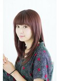 【anis musee 苫小牧】大人可愛い ピンクカラー さら艶 ミディ☆