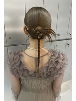 ストゥー(StueW.)&nbsp;カチモリ×編みおろしヘアセット/髪質改善/ヘアアレンジ/韓国風