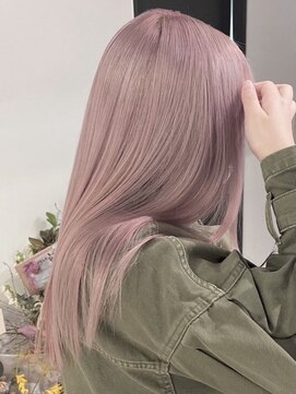 ペレ 梅田(PELE) くびれヘア/アプリコットオレンジ/夏のヘアアレンジ/梅田