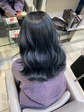アッシュ 中目黒店(Ash) 韓国風レイヤーカット×アッシュグレー
