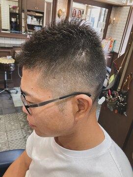 ルピナス 中田(Lupinus) メンズ刈り上げモヒカン