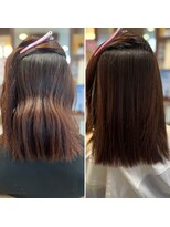 ファム 横川店(femme)&nbsp;【30代ツヤ☆】髪質改善縮毛矯正/広島/西区/横川/縮毛矯正/水素