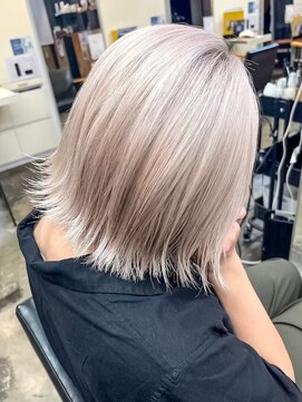 マノ 千歳烏山(MaNO) 〈a22〉ショート韓国ボブハイライト髪質改善ブリーチ前髪20.30代