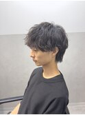無造作ツイストスパイラルパーマ
