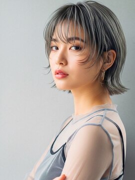 ワンバイジエクト 梅田 顔周りカット/フェイスレイヤー/顔周りレイヤーカット/前髪