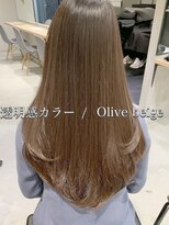 アイヴィ 表参道(IVY) オリーブベージュ☆オリーブをまぜて赤味のない透明感カラー☆