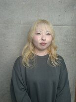 ヘアーデザイン アルエ(HAIR×design ARUE) 抜きっぱなしブロンドヘアー