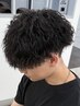 [Mizuki限定]ツイスパ/波巻きケアパーマ＋カット　￥11500