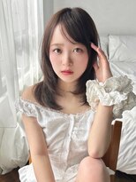 マリアバイアフロート(Maria by AFLOAT)&nbsp;〇レイヤーカット 韓国ヘア シースルーバング 透明感カラー
