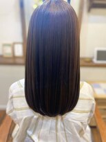 バサラ(basara)&nbsp;髪質改善縮毛矯正★毛先まとまる内巻き艶髪ロング/モカブラウン