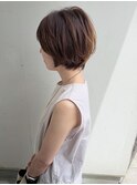 40代におすすめ!丸みのあるショートボブ/知立市/40代