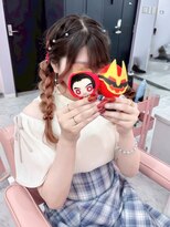 ゴート アミティ(G.O.A.T AMITY)&nbsp;ガーリースタイル/心斎橋/ヘアメ/セットサロン