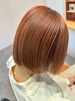 エクラヘアーズボウグループ(eclat hair’s BEAU group)&nbsp;オレンジカラー