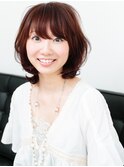 大人可愛い♪ふんわりミディアムショート