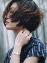 ディストーション(DISTORTION) マッシュ系　SHORT　スタイル