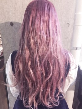 サロンドミルク 原宿(salon de MiLK) クリアピンクアッシュ