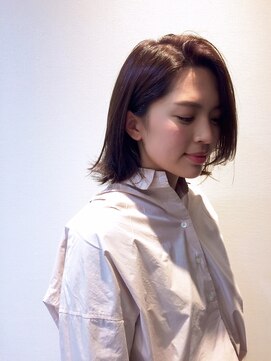 ツムギ ヘアー(tsumugi HAIR) 外はねアッシュスタイル♪