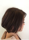 抜け感ショートボブ