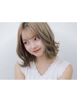 伸びてきても扱いやすい＊[新規☆カット+カラー+保護Tr\6600/1日5名様限定！]デザイン力と再現性が抜群♪