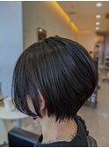 ブルーブラック&ハンサムショート