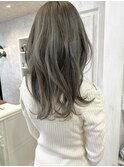 福山市美容室Caary 春先取り☆ ミルクティーアッシュベージュ