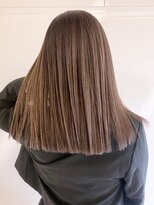 アイティー バイ アルバム 浦和店(IT by ALBUM)&nbsp;シャドールーツロング_ショコラベージュボブルフ_ba361911