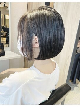 アン たまプラーザ(un) コンパクトミニbob/たまプラーザ髪質改善オージュアサロン