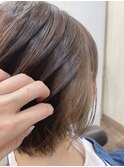 ミルクティーベージュ/イヤリングカラー/中村郁未