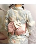浴衣着付けのみ　 #帯結び　#帯結びアレンジ　#浴衣帯