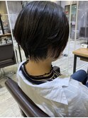 甲子園口/髪質改善/ショート/ハイライト/酸性ストレート