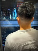 六本木に合うバーバー風ショート