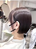 〈宮本〉ミニミニボブ×ラベンダーアッシュ