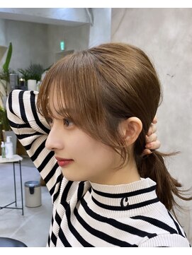 ロンドアヴァントゥス 池袋(Lond aventus) レイヤーカット/顔回り/韓国風巻き/髪質改善/池袋