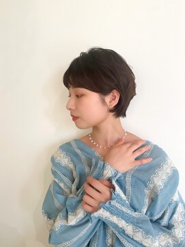 メモリーズ 銀座(Memories) 黒髪ショート/抜け感/耳掛けショート/20代30代40代