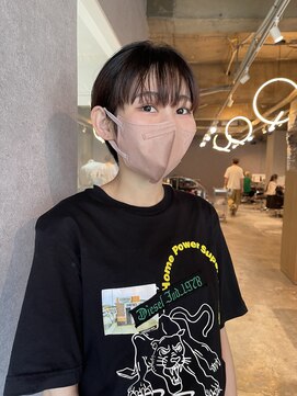 イトシテ ぱつん前髪ショート【本多身和子】