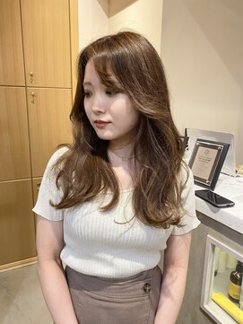 スムーク(smuk) 【smuk/スムーク】レイヤーカット/透明感カラー/ベージュ