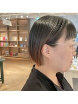 ヘアーエスクールシーユー 枚方T-SITE店(hair S.COEUR×Cu) ミニボブ