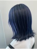 ボブ、ブルーブラック