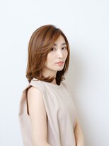 ウミネコ美容室 センター南店(Umineko美容室) ナチュラルレイヤーミディ