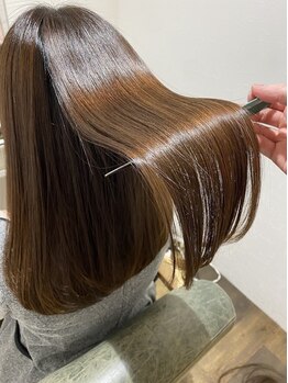 エマヘアーアアトリエ(Emma hair Atelier)の写真/【オーダーメイド髪質改善】Emmaの髪質改善は一人ひとりに合わせた薬剤調合が決め手★