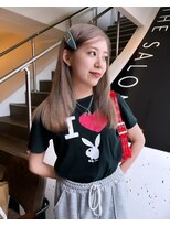 アオ(ao.)&nbsp;くすみベージュ/ハイトーン/ダブルカラー/学割/学割U24/カラー